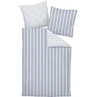 Janine Design Interlock-Jersey-Bettwäsche-Garnitur JERSEY CLASSIC 59028 Farbe platin Größe 155x220+80x80