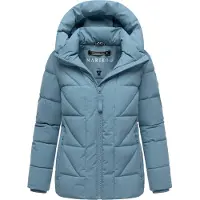 MARIKOO Winterjacke "Kuschelnasee" mit extra hohem Kragen und warmem Fleecefutter