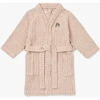 Liewood Bertha Bademantel Stripe, Tuscany Rose/Creme de la Creme, 1-2 Jahre