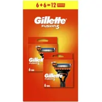 Gillette Ersatzklingen für Fusion5 Rasierer, 12 Stück Original