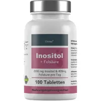 EXVital Inositol Vitamin B8 mit Folsäure 180 Tabletten 90 g