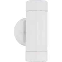 Nova Luce LIMBIO Wandleuchte GU10 Weiß 2x7W IP54 8x8,5x16cm dimmbar 9010621