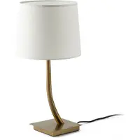 Faro REM Tischlampe bronze/weiß 29685-04