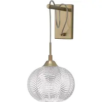 Nova Luce VARIO Wandleuchte E27 Gold 19x13,5x40cm dimmbar 9191545