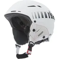 RH+ Skihelm RH+ Rider Unisex Matt White / Logo Shiny Grey Faded To Black-58 - 62 cm