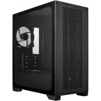 Cooler Master Elite 301 Lite, Mini Tower, PC, Schwarz, ITX, micro ATX, Stahl, Kunststoff, Gehärtetes Glas, 16,4 cm