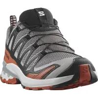 Salomon XA Pro 3D V9, Trailrunningschuhe, Herren, grau/rot