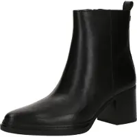 Michael Kors für Damen. 40F5LXME5L Lex Lederstiefeletten schwarz (37), 3 bis 5 cm, Reißverschluss, Lässig