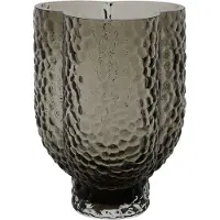 AYTM Arura Trio Vase H18 Schwarz - , Schwarz, für Wohnzimmer, Glas