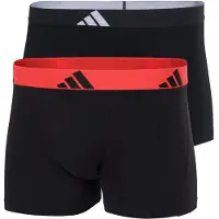 Adidas 2er Pack Trunks Active Flex Cotton-Body in Schwarz | Gr.: XXL