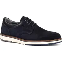 Martinelli für Herren. C003-2972X Fulton Lederschuhe navy (41), Wohnung, 1 bis 3 cm, Schnürsenkel, Lässig, Klassisch, Marine