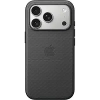 Apple Original iPhone 17 Pro Hülle - Gewebtes recyceltes Kunststoff - Backcover/Hard Case - Schwarz
