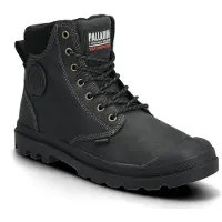 Palladium Pampa Sc Thins Wp+ Black Größe EU 45
