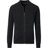 Casa Moda Strickjacke in Grauschwarz | Gr.: XXL