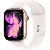 Apple Watch Series 11Â Gpsâ 46Mmâ Rose Gold Aluminium Case With Light Blush Sport Band - M/L