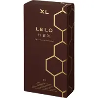 LELO Hex Respect XL - Luxus-Kondom (12 Stk.)
