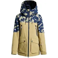 Roxy Snowboardjacke Stated ERJTJ03515 Beige Tailored Long Fit