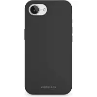 Vonmählen Back Cover Soft Silicone iPhone 16e Black, Grundfarbe