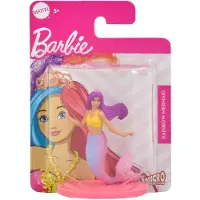 Mattel Barbie Mini-Regenbogen-Meerjungfrau, 6 cm