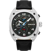 Police PEWGF00814X1 Herrenuhr Quarz Portland mit 2 Bändern