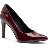 Marco Tozzi Damen Pumps Spitz Elegant, Rot (Chianti Patent), 36 EU