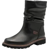 Tamaris Damen Stiefelette mit weichem Fußbett und Reißverschluss 1-25484-45, Größe:39 EU, Farbe:Schwarz