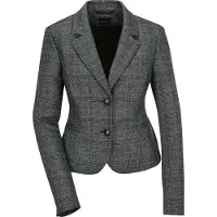MADELEINE "Blazer Glencheckblazer mit Stretchkomfort" Kurzer Glencheckblazer