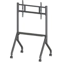 Techly ICA-TR53MB, 165,1 cm (65"), 2,03 m (80"), 80 kg, 75 x 75 mm, 800 x 500 mm, Schwarz