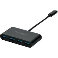 Kensington CH1200 USB-C 4-Port Hub, 85 mm, 125 mm, 17 mm, 150 g, 1,07 kg, 98 mm