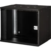 Digitus Wandgehäuse SOHO Pro - 483 mm (19") - 540x400 mm (BxT), Wandmontiertes Regal, 9U, 60 kg, Sperrschloss, Ablageschienen, Verbessertes Kabelmanagement