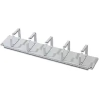 Digitus Kabelrangierpanel mit Kabelführungsbügeln für 483 mm (19")-Schränke, 2HE, Grau