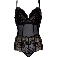 After Eden Korselett Tilde | Grösse: 75G | Farbe: Schwarz/Gold