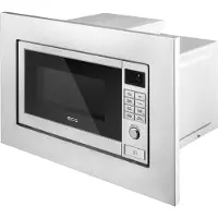 Ecg MTD 2081 VGSS | Mikrowelle Einbau | Volumen 20 l | Leistung 800W | Grillleistung 1000W |Einbau / freistehend | Einbaurahmen (im Lieferumfang) |