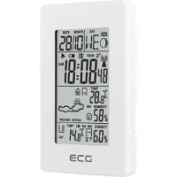 Ecg MS 100 weiss / Messstation / 3x AAA Batterien