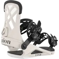 Union - Freestyle-Snowboardbindungen &ndash; Damen / Frauen &ndash; Rosa - Rosa Bone für Damen - Größe 41-43 - Weiß