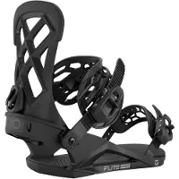 Union - Freestyle Snowboardbindungen - Flite Pro Black für Herren - Größe L - schwarz