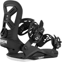 Union - All-Mountain Bindung &ndash; Snowboard für Kinder &ndash; Cadet - Cadet Black - Kindergröße M - schwarz