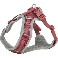 Trixie Premium FlexMesh Geschirr - sangria - 63–92 cm/25 mm
