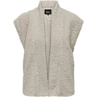 ONLY Teddyweste in Creme - XS