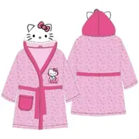 Cofi1453® Hello Kitty Bademantel - Rosa 122/128 mit Kapuze