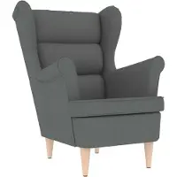 vidaXL Sessel Dunkelgrau 74x84x100 cm Stoff
