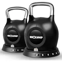 NEOLYMP Kettlebell Set 7-in-1 Kettlebell verstellbar