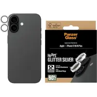 PanzerGlass Kameraprotektor Hoops Optic Rings für das Apple iPhone 17 - Glitzersilber