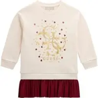 GUESS Strickkleid K5BK07 KAD74 Écru Regular Fit