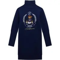 GUESS Strickkleid J5BK21 Z3GS0 Dunkelblau Regular Fit