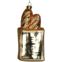 HD Collection Ornament Baguette Glas multi 14,7 cm
