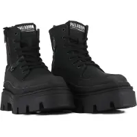 Palladium 99532-008-M Pampa Hi Zip WL Leo - Damen Boots - Black, Größe:38 EU