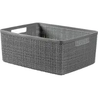 Curver Jute Medium Basket Deep Shadow