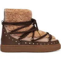 INUIKII Damen Stiefel Curly Rock - Bruin - Größe 38