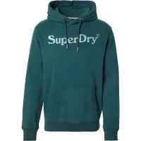 Superdry für Herren. M2014393A NY Venue grünes Sweatshirt (XL), Lässig, Baumwolle